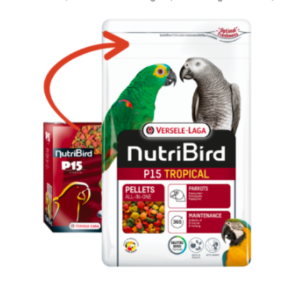 NUTRIBIRD P15 TROPICAL VERSELE LAGA